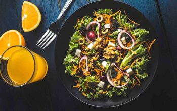 Mixed Greens with Orange Juice Vinaigrette Recipe