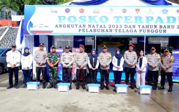 Kabareskrim Polri Cek Langsung Pos Terpadu dan Pos PAM  Nataru 2024 di Batam