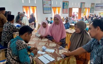 BAZNAS Kabupaten Asahan Salurkan Zakat Di Kecamatan Setia Janji Untuk 100 Orang Mustahik
