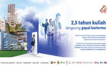 Mulai Lebih Awal: 2,5 Tahun Kuliah Langsung Gapai Karir