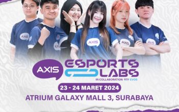 Mengguncang Kota Surabaya! AXIS Esports Labs Memantik Semangat Juara Para Gamers!