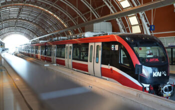LRT Jabodebek Layani 7,7 Juta Pengguna pada Triwulan III 2025