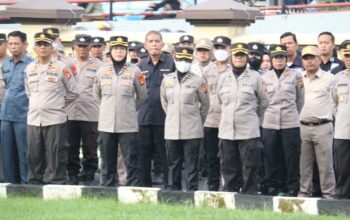 Usai Apel Pagi, Kapolda Sumsel Gelar Halal Bihalal Bersama Jajarannya