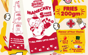 Karaoke Manekineko Introduces “Shake Shake Fries” to Complement Leisure Dining Trends
