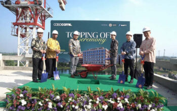 Siap Pasarkan Hunian Milenial, Casacomo Capai Topping Off dan Buka Marketing Gallery