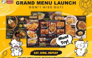 Karaoke Manekineko Malaysia Launches Exciting New Grand Menu