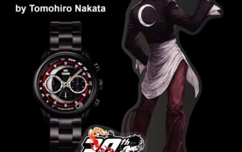 The hit fighting game series ‘The King of Fighters’ celebrates 30 years with a limited edition chronograph watch
