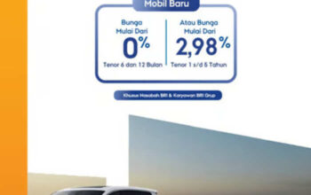 Punya Mobil Baru Impian di Akhir Tahun Lebih Ringan dengan KKB 0% BRI Finance